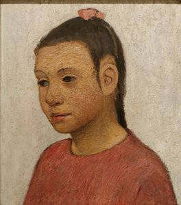 一个女孩的画像 作者 宝拉·莫德森·贝克尔